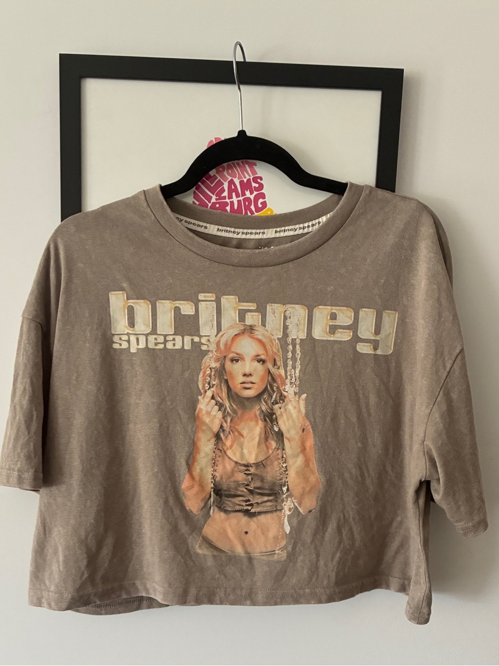 Britney Spears Crop Top Size M Never Worn